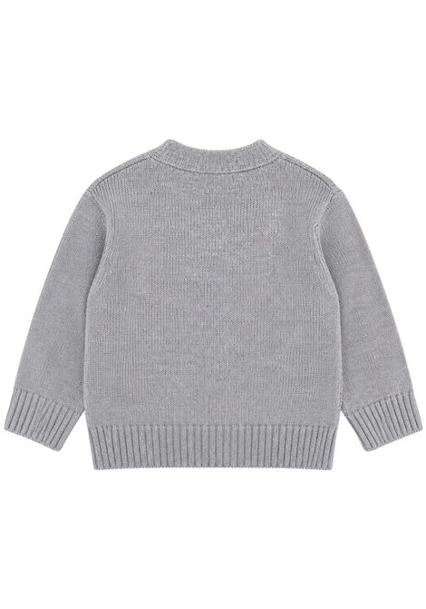 Cardigan neonato in misto lana Manuel Ritz | 44443GRIGIO